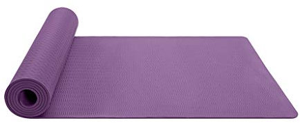 Gymnastikmatte Yogamatte, rutschfest, 183x61x0.6cm, Yoga-Matte Nicht nur für Anfänger, Sticky Mat, übungsmatte Fitnessmatte sportmatte Pilatesmatte Yogatuch, phtalatfrei, schadstofffrei, weich