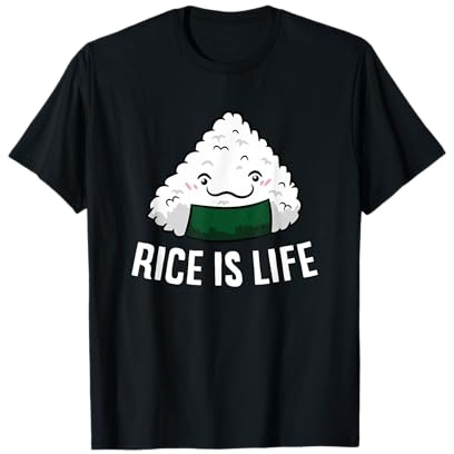 Le riz, c'est la vie L'amour du riz Onigiri Le riz chinois T-Shirt
