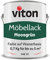 Viton Möbellack - 0,7 Kg - Seidenmatt Grün - Möbelfarbe auf Wasserbasis - RAL 6005 Moosgrün