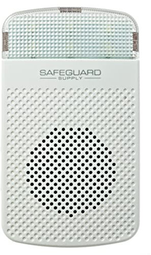 Wireless Doorbell Receiver - Safeguard Supply ERA-RXPG 90dB Flashing Strobe Plug In Doorbell Chime Receiver for Safeguard Supply ERA Series Long Range Wireless Doorbell Transmitters & Kits Only