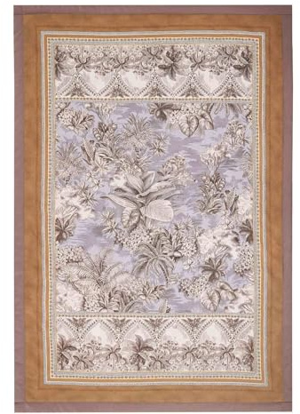 Bassetti BOBOLI Plaid aus 100% Baumwolle in der Farbe Glace G1, Maße: 135x190 cm - 9330105