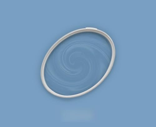 BRICOFLOR Wandfarbe blau 2,5l und 5l ideal für Kinderzimmer und Schlafzimmer Moderne Farbe für Innen auf Dispersionsbasis