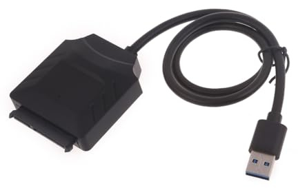 XAGMODSHN Cable USB 3.0 a SATA SATA a USB 3.0 adaptador compatible con disco duro externo HDD SSD de 3.5 pulgadas