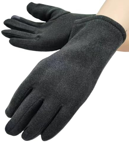 Varma vintersporthandskar, lätta och varma löparhandskar, halkfria skid- och snöhandskar, multifunktionella vinterhandskar, träningsskydd, herr, utomhus