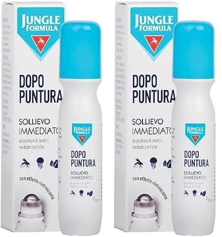 Jungle Formula Penna dopo Puntura, Roll On Anti Prurito con Azione Lenitiva Duratura, Indicata per Pelli Irritate, 15 ml (Confezione da 2)