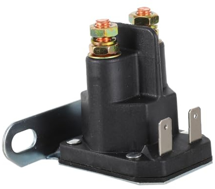 Kisangel 1pezzi Relè Solenoide per Tosaerba Accessorio di Ricambio Realizzato Resistente all Usura Non Arrugginisce Facilmente Offre Prestazioni di Lavoro Migliori