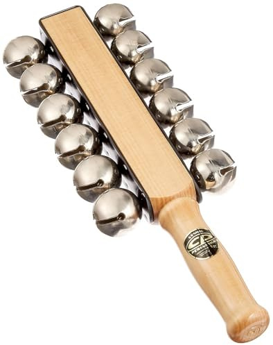 Latin Percussion Sleigh Bell CP373 - Cascabeles con mango