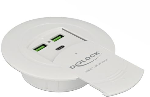 DeLOCK 64065 Ladegerät für Mobiltelefone, Weiß innen