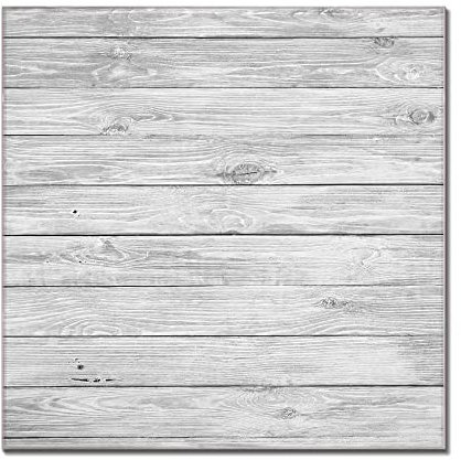 banjado Glas Magnettafel (110 x 55cm) - Magnetwand Glas - Magnetpinnwand als Memoboard - Pinnwand Magnettafel Küche, Büro, Kinderzimmer - Weiß Gebeizt