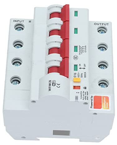 Leistungsschalter, WiFi-Leistungsschalter AC 400V Fernbedienung für Zuhause(16A)
