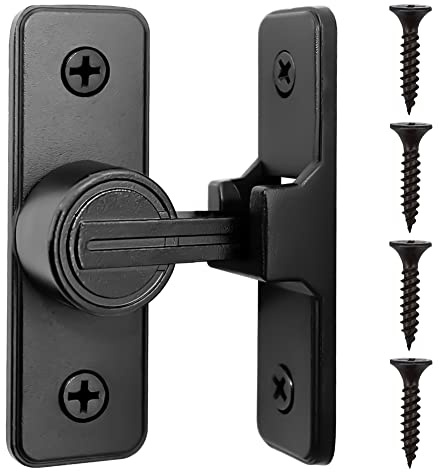 Schiebetürschloss, 90 Grad Torriegel Flip Latch Sicherheitstürriegel für Garten Badezimmer Garage