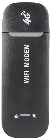 Mobiler WLAN-Hotspot, Kabelloser Tragbarer 4G-LTE-USB-WLAN-Router, 150-Mbit/s-Hochgeschwindigkeits-Taschen-WLAN-Dongle mit SIM-Kartensteckplatz, Gemeinsame Nutzung von Bis zu 10