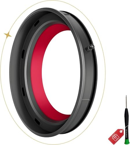 Sostituzione Scatola di Polvere Sigillato Anello Compatibile con Dyson V11 SV14 SV15 / V15 SV22 Aspirapolvere Polvere da Combattimento Coppe di Sporcizia Pezzi di Ricambio (Non per V11 Outsize)