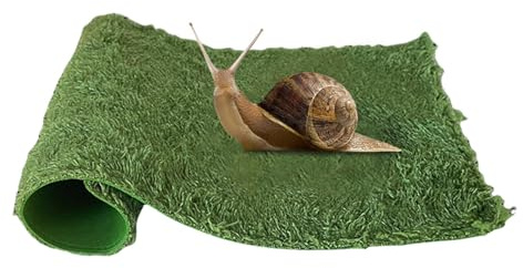 kivrimlarv Reptile Carpet | 40×25cm Washable Substrate Liner | Cuttable Terrarium Bedding Mat Supplies for Chameleons, Tortoise, Geckos, Lizards, Turtles