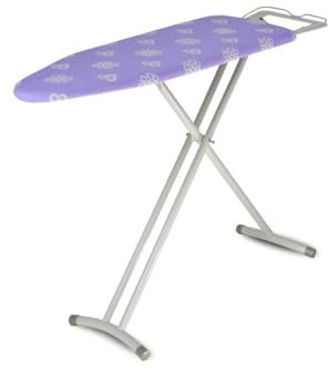 Asse da stiro da tavolo piccolo - Asse da stiro verticale durevole con regolazione in altezza, piastra in ferro pieghevole for uso domestico, 92 cm * 31 cm(Silver)