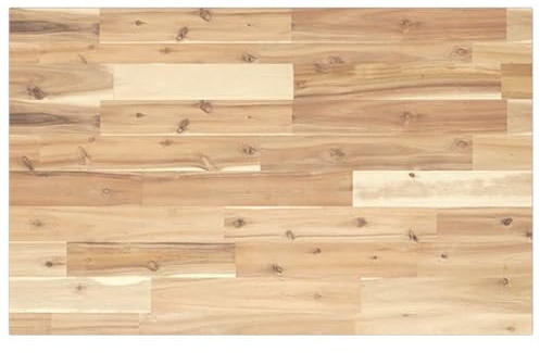 vidaXL Schreibtischplatte Unbehandelt 100x50x2 cm Massivholz Akazie