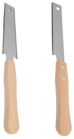BAYON Set di 2 Seghe Giapponesi a Mano - Include Sega Ryoba a Doppio Filo e Dozuki per Taglio di Precisione - Seghetto Professionale per Legno e Falegnameria