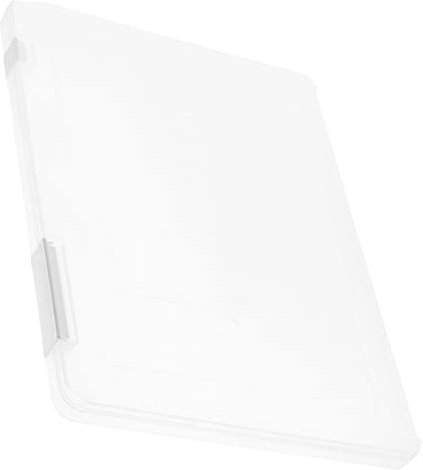 OFFSCH Dokumenten Organizer A4 Transparent Verschleißfest Stabile Aufbewahrungsbox Schreibtisch Papieraufbewahrung Für Büro Und Zuhause