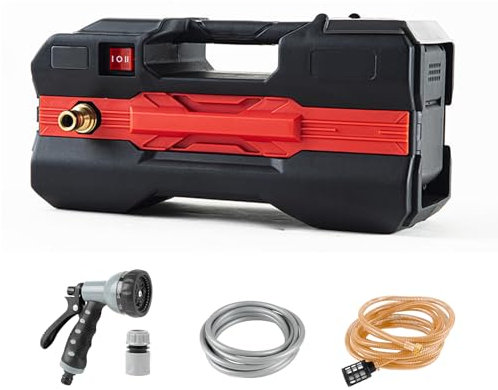 Wasserpumpe, Akku Wasserpumpe Kabellose Elektrische Gartenpumpe Rechargeable Water Pump Kompatibel mit Makita 21v Akku Selbstansaugende Pumpe für Gartenpool Teich Aquarien (Keine Batterie)