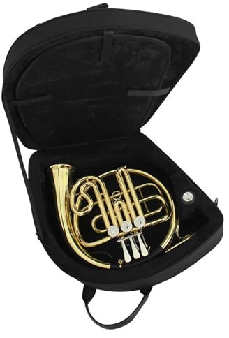 Waldhorn Musikinstrumente 3 Tasten Französisch Horn Bb Messing Instrument Golden Split Mit Kit Zubehör