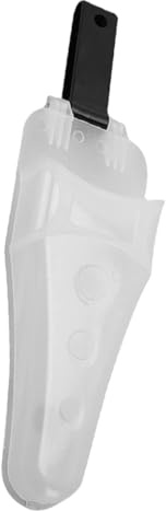 IWOWHERO Funda Protectora de Tijeras de Poda Plástico Transparente Resistente Bolsa Portátil para Herramientas de Jardinería Cubierta Segura para Tijeras Manuales Protección contra Cortes