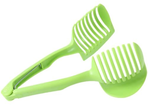 JOINPAYA Affettatrice Multifunzione per Frutta e Verdura Manico, Tagliafrutta Sicuro e Pratico, Utensile per Affettare Limoni e Pomodori, per Uso Domestico