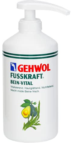 GEHWOL Fusskraft Bein Vital Fußcreme, 500 ml mit Spender