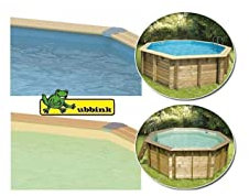 Liner pour piscine bois octogonale 5,10 x h1,20m Liner beige