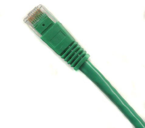 Riteav – 27,4 m (27.4 m) cavo Ethernet incrociato CAT6 RJ45/m a/m – verde