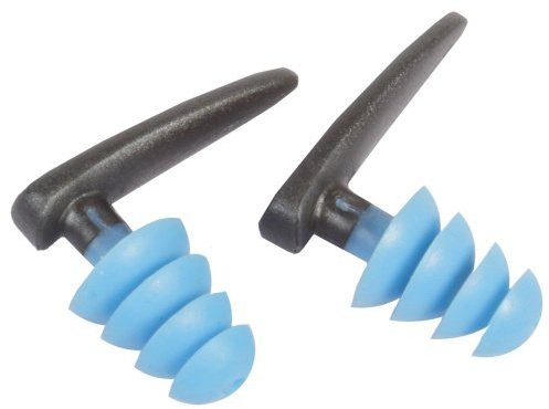Speedo Unisex Adulto Bio Fuse Aquatic Earplug Tappi per orecchie da nuoto, Blu, Taglia Unica