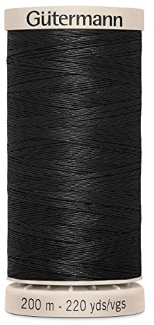 Gutermann Quilting Thread 220yd, Black