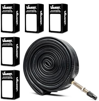 Vavert Unisex's 700X28/35C Presta-Ventil (40 mm) – 5 Stück – Schlauche, 700 x 28-35c