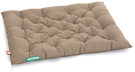 Doctor Bark Hundekissen Urban - orthopädisches Hundebett - waschbar bis 95°C - robuste Indoor - Outdoor Hundematratze - Made in Germany (XXL - 100x80 cm, Goldbraun)