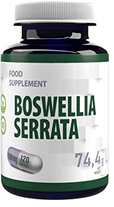 Weihrauch (Boswellia Serrata) 10:1 Extrakt (5000mg Äquivalent) 120 Vegane Kapseln, Laborgeprüft, Gelenkpflege, natürliche Entzündungshemmung