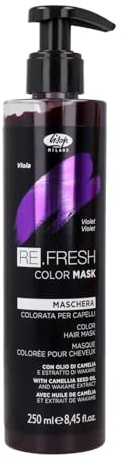 MASCARILLA COLOR RE.FRESH VIOLET (VIOLETA) - Mascarilla acondicionadora del color para reavivar y tonificar el cabello natural, teñido y decolorado.