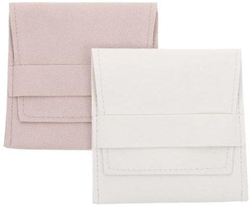 TENDYCOCO 6 Pezzi Sacchetto Dei Monili Dell'Orecchino Contenitori Da Viaggio Borsa Per Gioielli Custodia Per Gioielli Da Viaggio Bustina Titolare Braccialetto Anelli Sacchetto Porta Collana