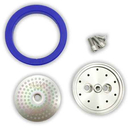 verybarista Tune Up Kit für Gaggia Classic: Edelstahl-Duschhalter, IMS Precision Nanotech Duschwand GA200NT, Cafelat Silikondichtung und Edelstahlschrauben