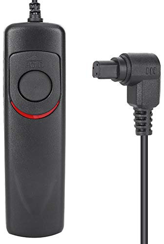 RS-80N3 Shutter Release Remote Control Cable for 50D 40D 30D 20D 10D D60 D30 Camera Shutter Release Remote Control Compatible with Wired Shutter Release Remote Control for Cam