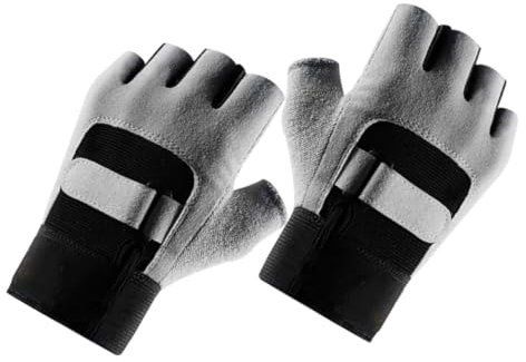 KOMBIUDA Ergonomische Sport Halbfingerhandschuhe Für Männer Und Frauen Fitness Trainingshandschuhe Mit -Beschichtung Atmungsaktiv Für Radfahren Gewichtheben Und Outdoor-aktivitäten