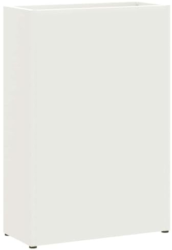 vidaXL Regenschirmständer Weiß 28 x 12 x 41 cm Stahl | Da passt genug für Regenschirme und andere Dinge rein, damit alles schnell zur Hand ist,