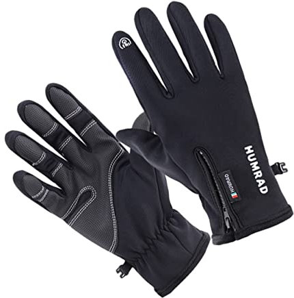 CTIRCHIU Wasserdichte Winddichte Winterhandschuhe Herren Mit Touchscreenfunktion Atmungsaktiv Warm Gefüttert Für Outdoor Radfahren Skifahren Und Bergsteigen