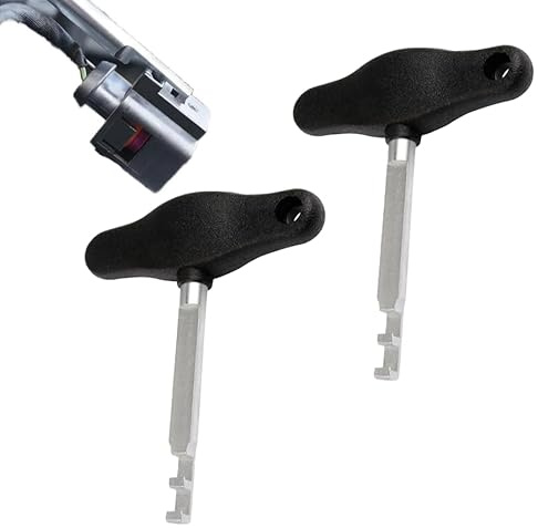 KANGWFAN Abzieher Auto Stecker,Steckverbinder Entriegelungswerkzeug | Elektrische Werkzeug Entfernen Steckverbinder,Klammern Stecker Removal Tool,Kompatibel mit VW Audi Porsche,2 Stück