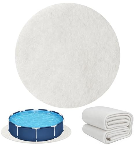 YumSur Tappetino per vasca idromassaggio, tappetino gonfiabile per vasca idromassaggio, tappetino protettivo per piscina, tappetino per piscina fuori terra, tappetino pieghevole per piscina, accessori