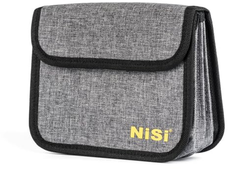 NiSi 100mm Filtertasche (bietet Platz für bis zu 4 in den Größen 100x100 mm ND Filter und 100x150 mm GNDFilter)