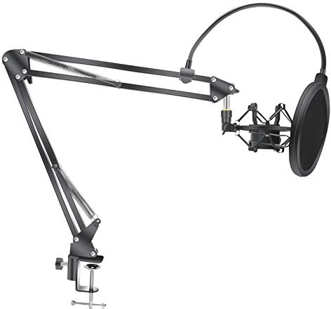 DINGGUANGHE-CUP Microphones Accessories Arm Stand for Bm800 Microphone Stand with A Spider Cantilever Bracket Universal Shock Mount Mic Holder (Color : 3)