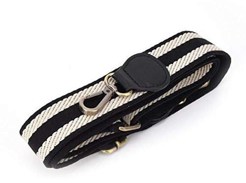 34,65 ~ 53 tum väskrem läder crossbody handväska axel halkskydd justerbart bälte ersättningsväska handväska bagage gör-det-själv tillbehör (svart och vit), Blå, grön, vit, kaki, brun, röd, rosa,