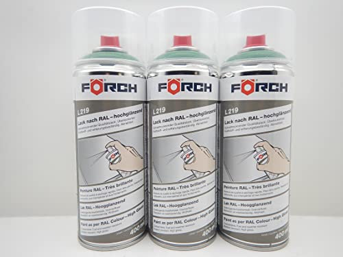 Förch LAUBGRÜN GRÜN RAL 6002 LACK LACKSPRAY SPRAY SPRAYDOSE 400ML (3)