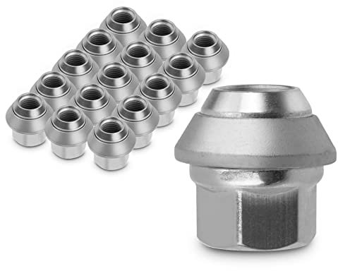 Frankberg Lot de 16 écrous de roue avant arrière compatibles avec C-Max Cougar Escort IV/V/VI Fiesta II/III/IV/V Focus Mondeo I/II/III Orion II/III Scorpio Sierra 1982-2013 91AB1K024AC