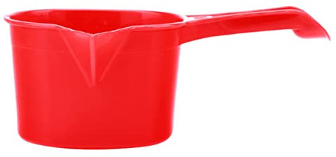 TOYANDONA Louche à Eau Plastique Épais Avec Poignée Longue Rouge Pour Céramique Outils De Poterie Polyvalents Pour Cuisine Et Création Artisanale