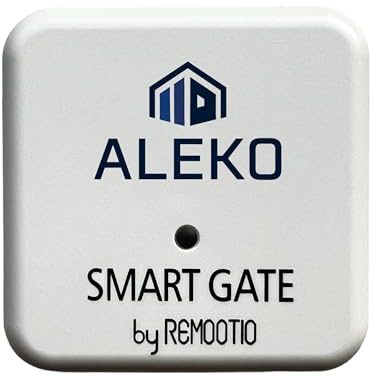 ALEKO Wi-Fi Smart Gate Opener Adapter | Garage Door Opener |WiFi and Bluetooth | iOS and Android App | Compatible: Apple Home (HomeKit), Amazon Alexa, Google Home, SmartThings, Siri Shortcuts
